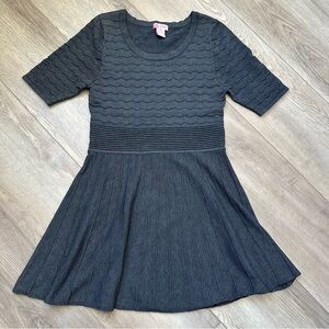 Candie's Charcoal Kids Dress